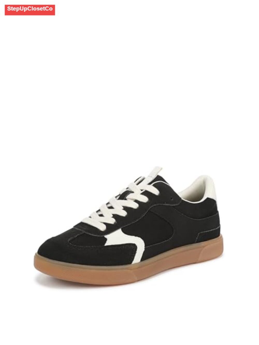 Women's Casual Lace-Up Sneaker, Vegan Materials, Low Top Sneakers